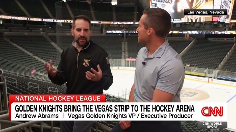 Golden Knights bring the Vegas Strip to the Hockey Arena