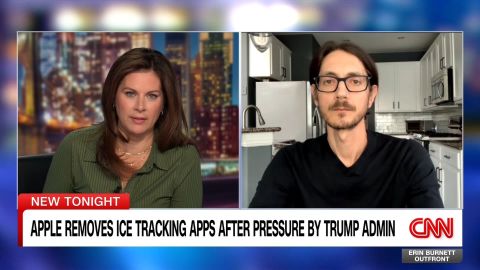 <p>ICEBlock app creator Joshua Aaron responds to Apple yanking his controversial ICE tracking tool after pressure from the Trump administration. He tells Erin Burnett he fears he is now a target of the Trump Justice Department. </p>