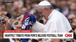 <p>Argentine football club San Lorenzo paid tribute to Pope Francis, calling him “always one of us.” In a heartfelt message, they remembered him as a "cuervo" from childhood to papacy, ending with: “Goodbye, thank you… we will be together for eternity.”</p>