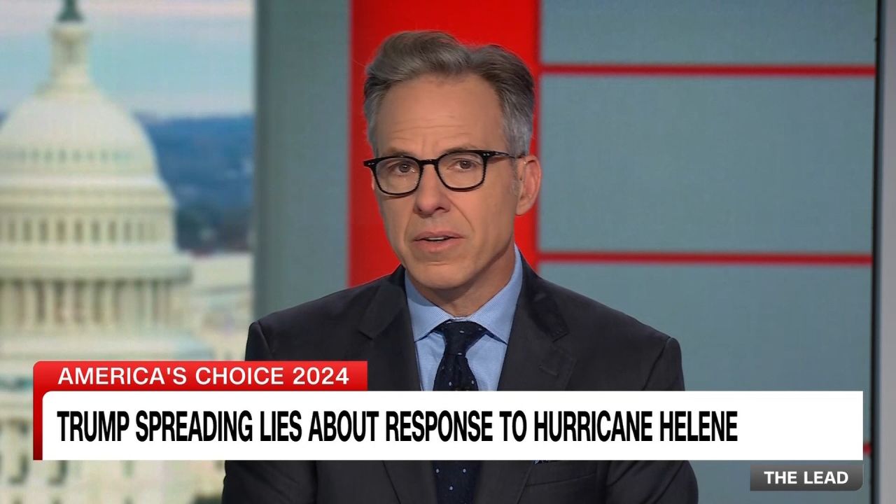 <p>CNN's Jake Tapper reports</p>