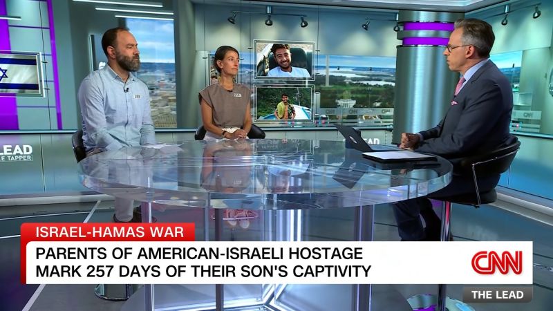 Their only son has been held hostage for 257 days | CNN