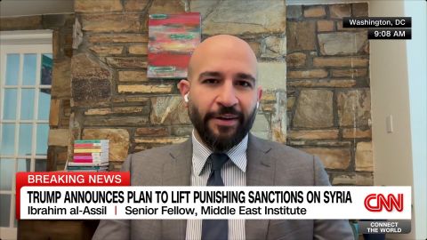 <p>Ibrahim al-Assil, Senior Fellow at the Middle East Institute, takes a closer look at U.S. President Donald Trump's extraordinary meeting with Ahmad Al-Sharaa, just after Trump announces plans to lift sanctions on the war-torn country.</p>