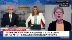 <p>Ret. federal Judge Shira Scheindlin calls Trump's threat to take away Harvard's tax-exempt status "not constitutional" and tells Wolf and Pam what could happen to the mistakenly deported Maryland man.</p>