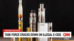 <p>FDA and DOJ create coalition to crack down on illegal vapes.</p>