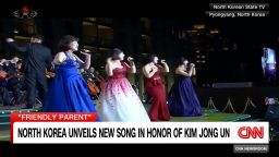 <p>North Korea has unveiled a new song in honor of its leader Kim Jong Un, praising him as both "a great leader and a friendly parent," according to a TV report Wednesday from state run Korean Central Television. </p>