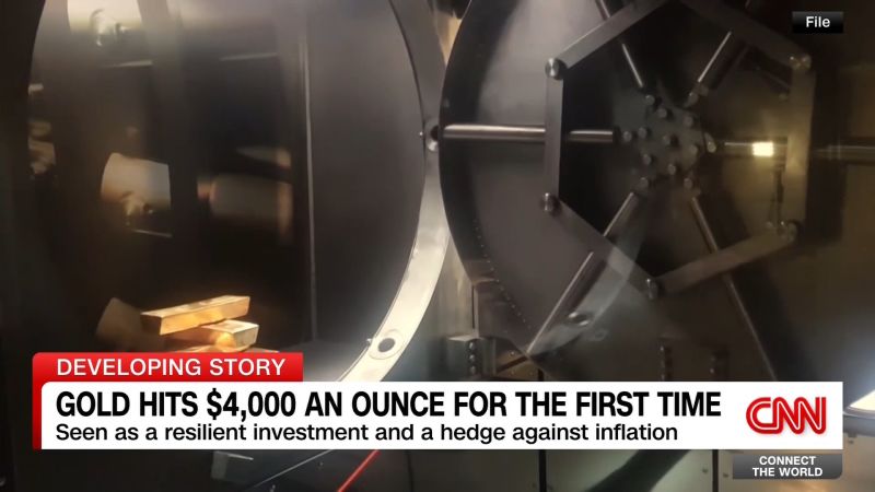 Gold hits ,000 an ounce for the first time