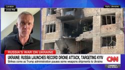 <p>The U.S. and Ukrainian presidents spoke Friday after Kyiv endured one of its worst nights of the war. Ukraine's Air Force says Russia launched a record number of attack drones and missiles at the country overnight. CNN's Nick Paton Walsh reports.</p>
