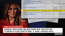 <p>Although not campaigning for her husband, the former first lady is beginning to promote her forthcoming book. But a recent campaign filing doesn't say who paid her almost a quarter million dollars to give a political speech in April.</p>