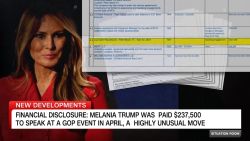 <p>Although not campaigning for her husband, the former first lady is beginning to promote her forthcoming book. But a recent campaign filing doesn't say who paid her almost a quarter million dollars to give a political speech in April.</p>