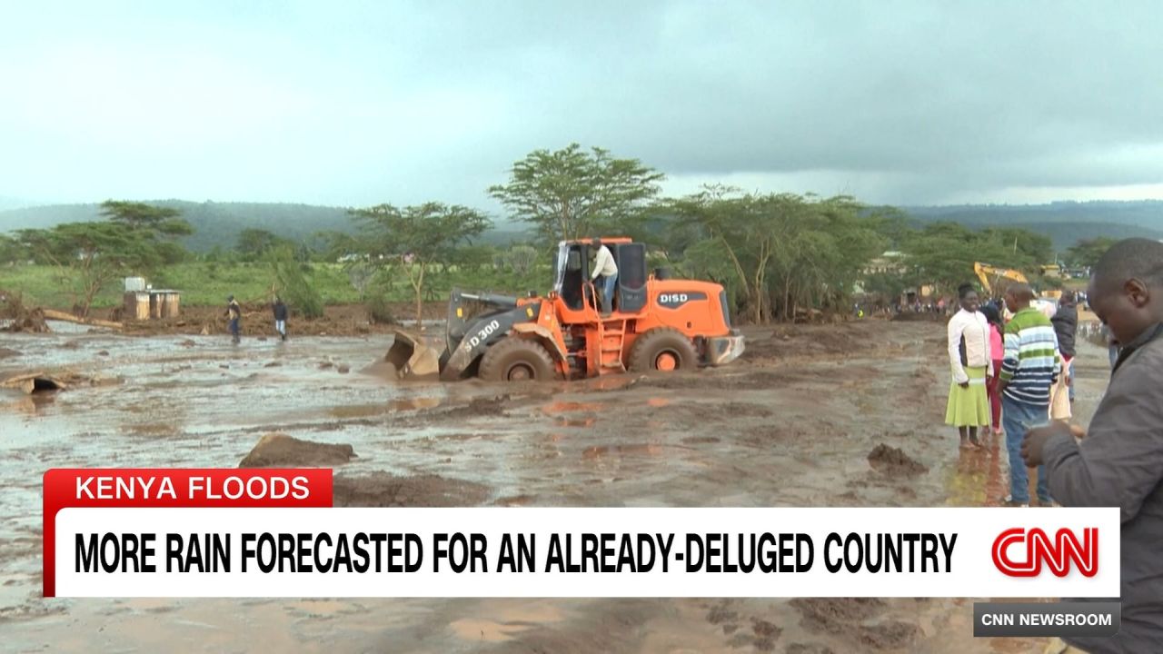 <p>Dozens killed and many still missing after heavy rain triggers flooding in parts of Kenya. CNN's Larry Madowo reports from one hard-hit town outside Nairobi. </p>