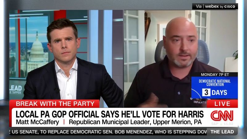 Local PA GOP official on why he’s voting for Harris | CNN Politics