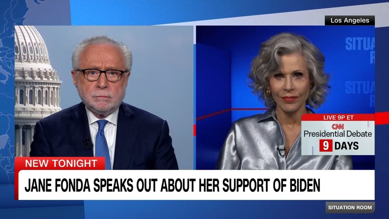 <p>Jane Fonda speaks out on getting involved in Biden's 2024 campaign, the first time she has actively campaigned for a presidential candidate in her decades-long career of activism. </p>