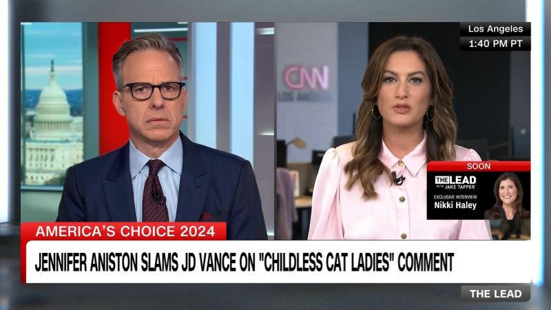JD Vance’s ‘childless cat ladies’ comment sparks outrage | CNN Politics