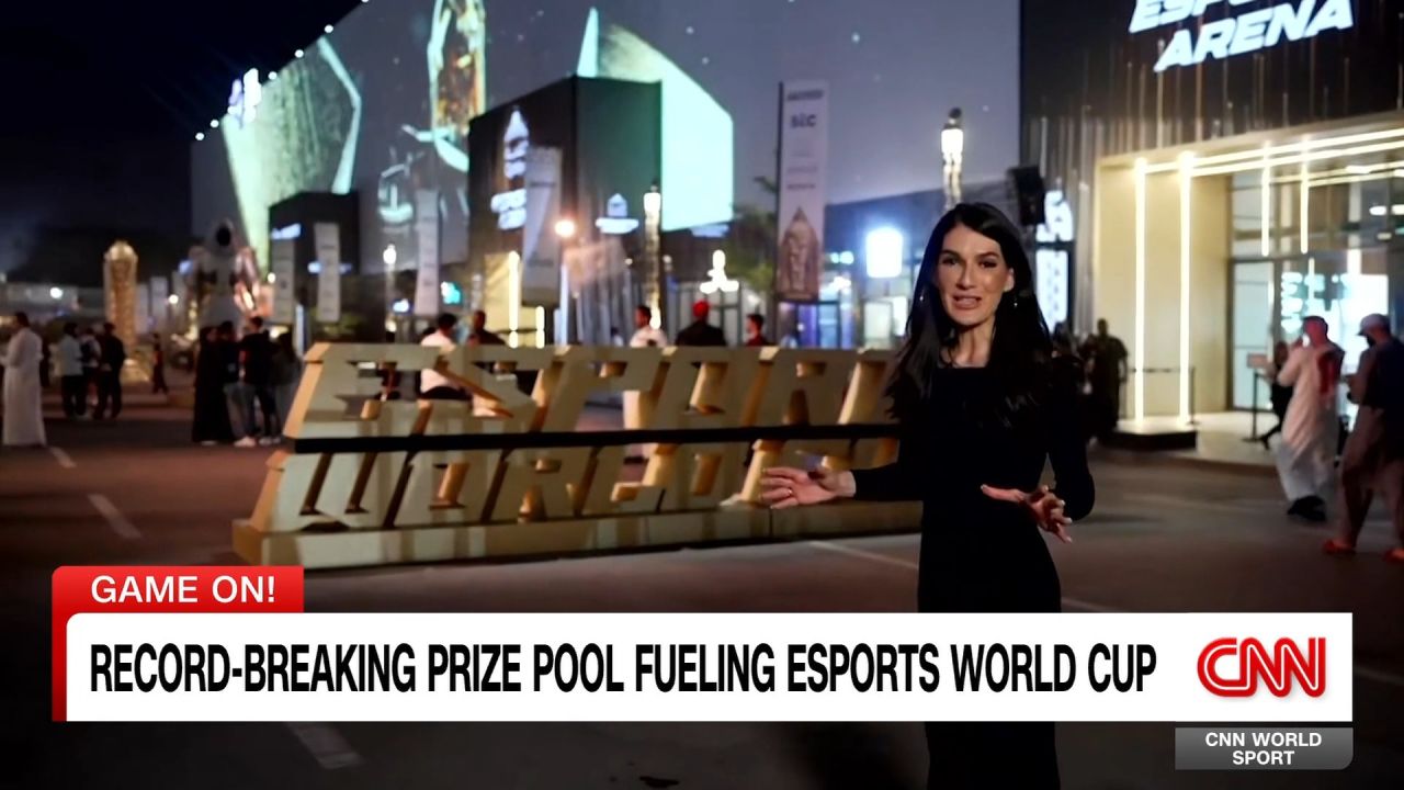 <p>The Esports World Cup officially kicked off its second annual tournament in Riyadh, Saudi Arabia, drawing over 2,000 competitors from 84 different countries. Setting the scene for us in Riyadh, CNN's Eleni Giokos. </p>