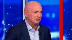 <p>Sen. Mark Kelly (D-AZ) shares with CNN's Kaitlan Collins what he thinks about Elon Musk calling him a "traitor" after Kelly posted about Ukraine after visiting the country. </p>