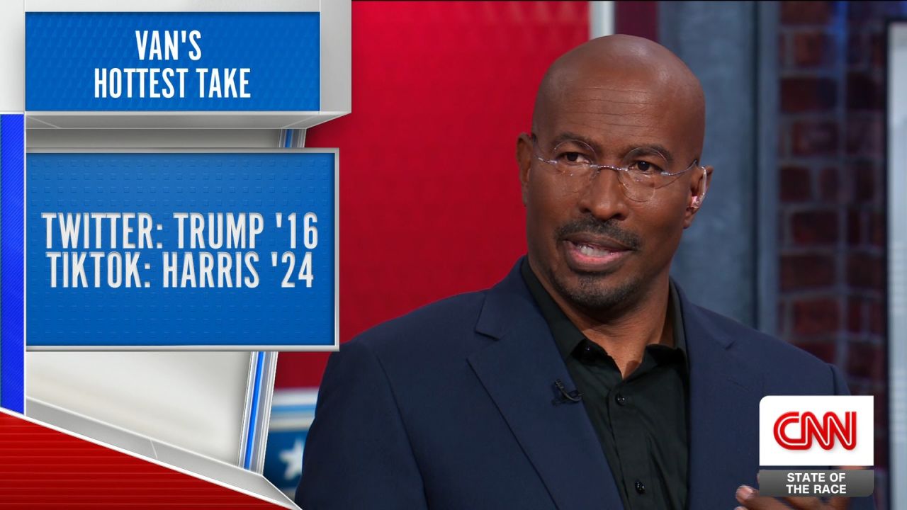 <p>The NewsNight State of the Race panel gives their nightcaps as Van Jones says TikTok has transformed Kamala Harris. </p>