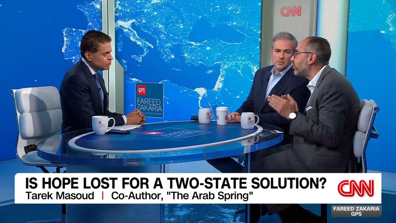 <p>Fareed discusses the possibility of Palestinian statehood with Bret Stephens of the New York Times and Tarek Masoud of Harvard University’s Kennedy School.</p>