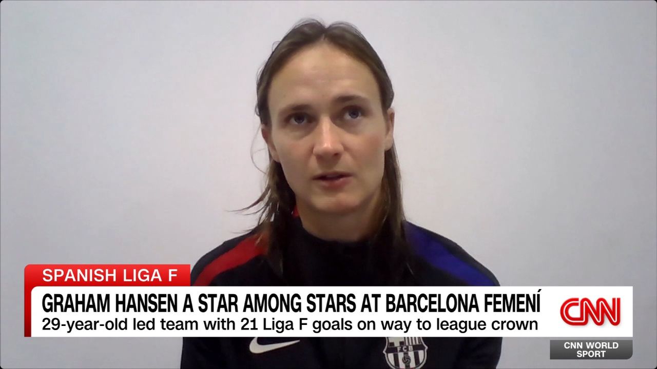 <p>World Sport's Don Riddell and Barcelona Femeni star Caroline Graham Hansen talk about Barcelona's expectations and being on the short list for the prestigious Ballon d'Or.</p>