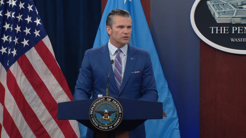 Hegseth says President Trump created the conditions to end the Israel-Iran war