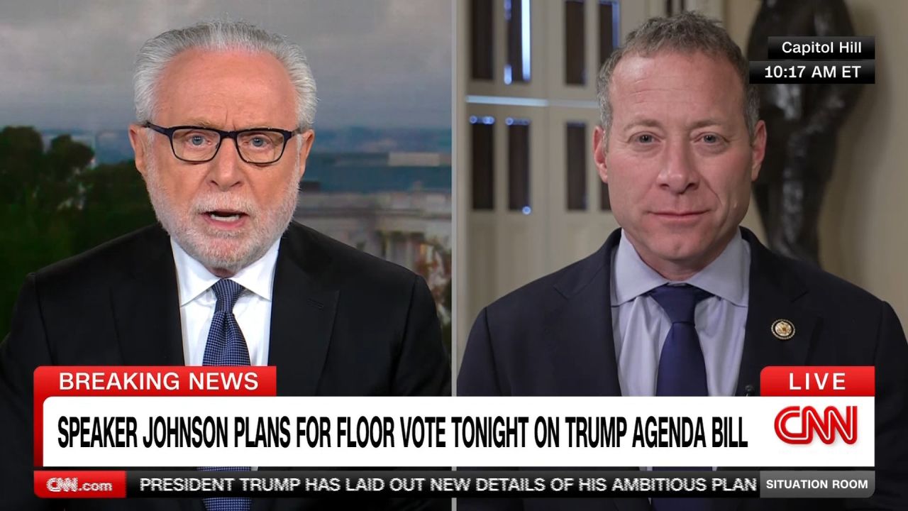 <p>Democratic Congressman Josh Gottheimer slams GOP efforts to pass President Trump's "big beautiful bill" and talks with CNN's Wolf Blitzer about how the legislation would impact Americans.</p>