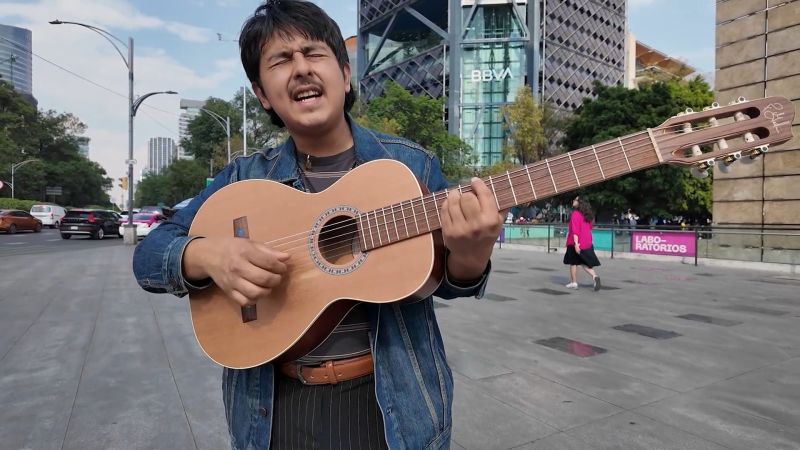 Mexico trash collector speaks to CNN after his music goes viral