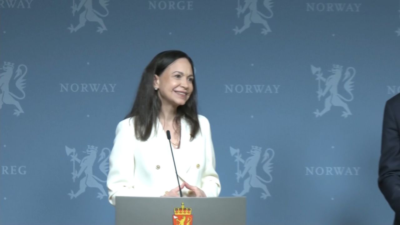 <p>Nobel Peace Prize winner Maria Corina Machado told CNN that the Venezuelan regime would have "done everything" to stop her coming to Oslo if they were aware of her whereabouts.</p>