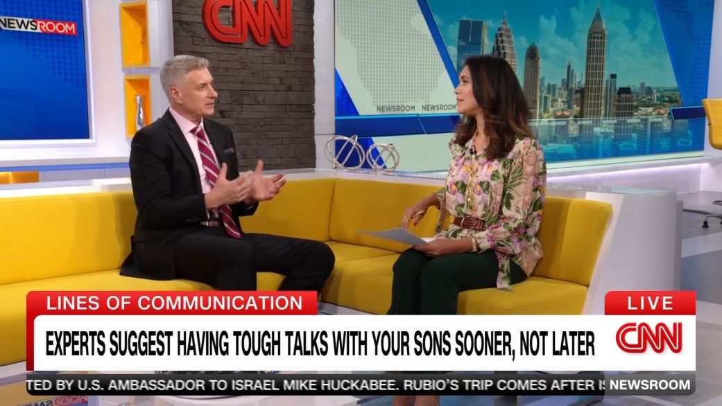 <p>CNN’s Don Riddell and Fredricka Whitfield discuss what it was like for each of them to raise teenage boys.</p>