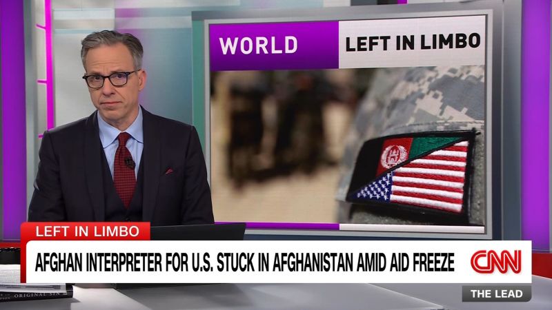 Afghan interpreter for US fearful of Taliban speaks to Jake