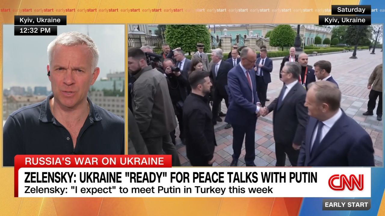 <p>CNN's Nick Paton Walsh in Kyiv breaks down the possible peace talks between Russia and Ukraine. </p>