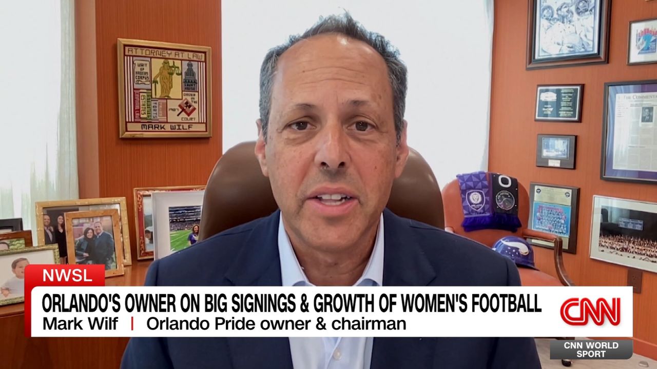 Orlando Pride’s owner on big signings & growth of women’s football