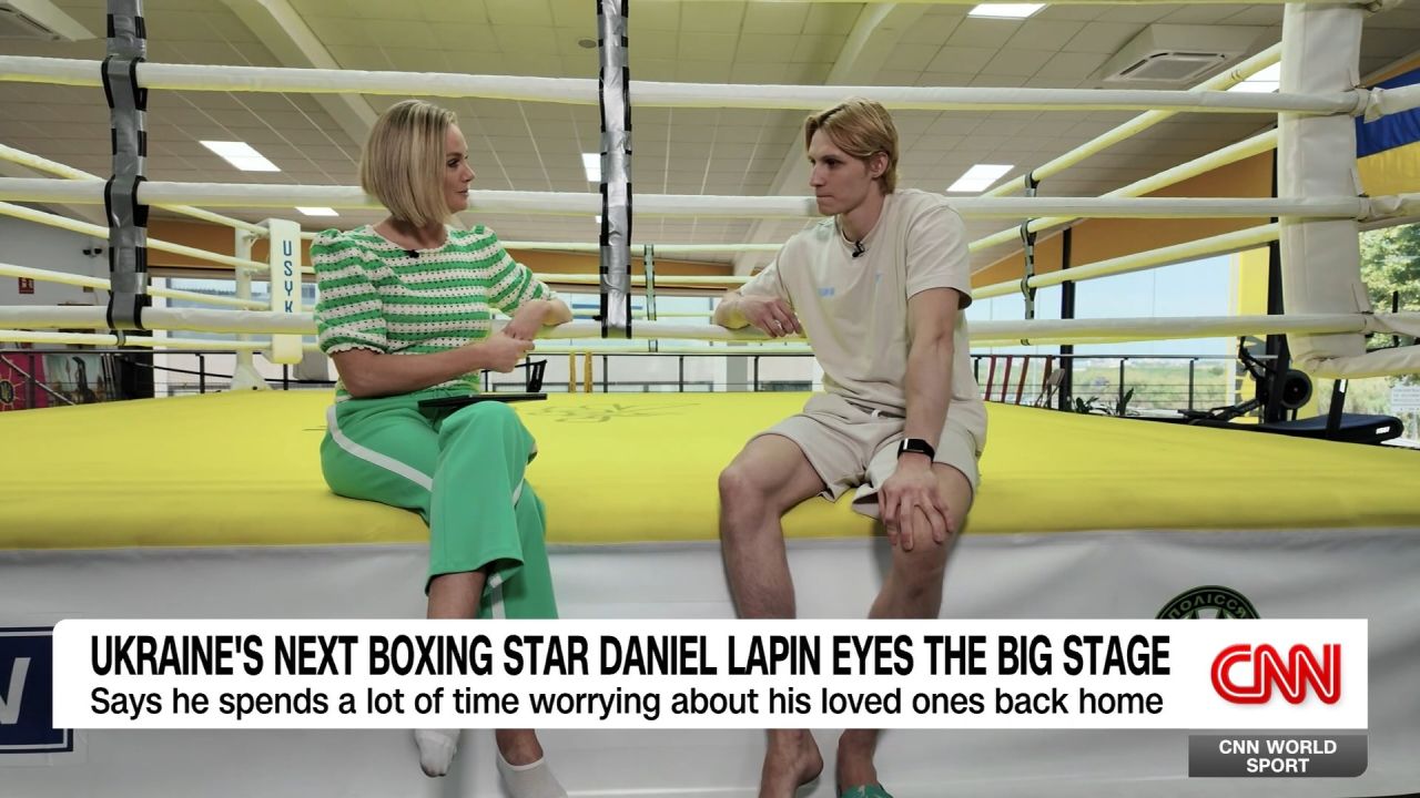 Ukraine’s next boxing star Daniel Lapin eyes the big stage
