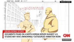 <p>Documents suggest American companies may have unknowingly outsourced animation work to North Korea. CNN's Alex Marquardt reports. </p>
