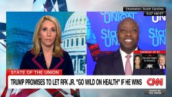 <p>CNN's Dana Bash presses Republican Sen. Tim Scott over RFK Jr.’s declaration that Trump will push to remove fluoride from public drinking water.</p>