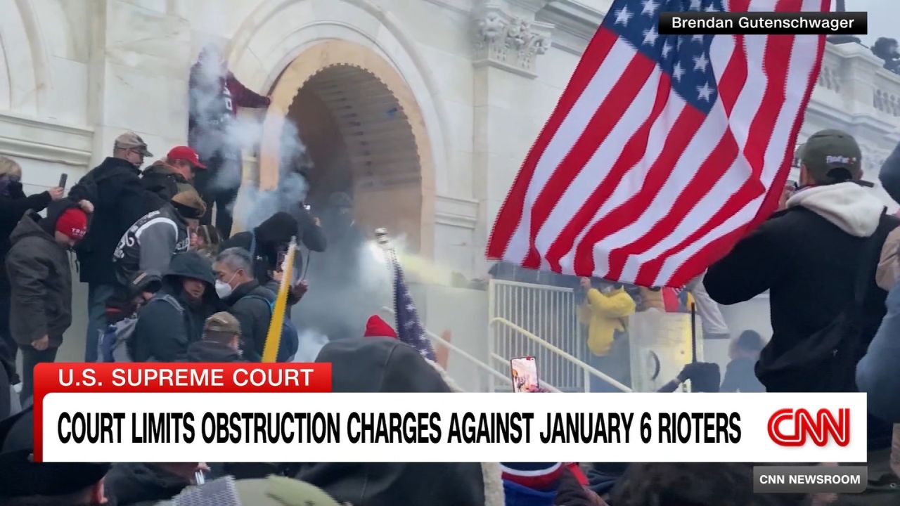 <p>Top court's ruling forcing prosecutors to reopen cases against some January 6 rioters. CNN's Katelyn Polanz reports.?</p>