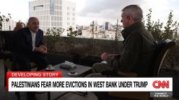 <p>concerns rise as right-wing israeli cabinet members push to annex the west bank, with trump's selection of mike huckabee to be u.s. ambassador to israel adding to the tension. cnn’s nic robertson reports. </p>