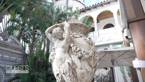 <p> Villa Casa Casuarina is now a hotel and restaurant, but the designer’s opulent touches are everywhere.</p>