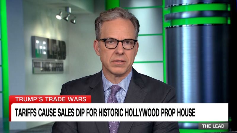Tariffs cause sales dip for historic Hollywood prop house