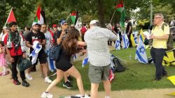 <p>CNN correspondents Brian Todd and Miguel Marquez are reporting from the scene of protests taking place in Washington, DC as Israeli prime minister Benjamin Netanyahu visits Congress. </p>