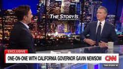 <p>California Gov. Gavin Newsom joins CNN’s Elex Michaelson on set of “The Story Is with Elex Michaelson” where he responds to a question about his political ambitions, including the possibility of a presidential run in 2028. </p>