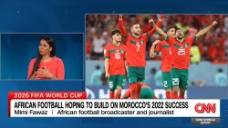 <p>The 2026 World Cup is being seen as Africa's most promising in decades, after Morocco's historic run to the semifinal last time out in Qatar, and with more countries representing the continent than ever before. African football expert and broadcaster Mimi Fawaz joins World Sport's Amanda Davies to discuss.</p>