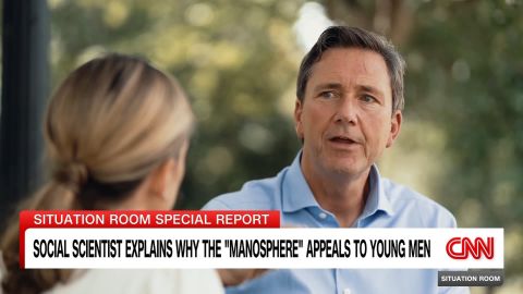 <p>CNN's Pamela Brown sits down with founding president of the American Institute for Boys and Men Richard Reeves to understand why podcasters and conservative commentators are filling the void of the "manosphere."</p>