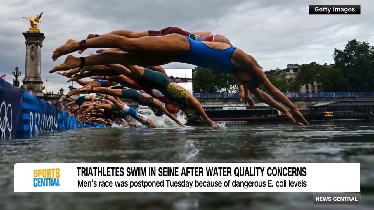 <p>CNN’s Coy Wire dives into the Paris Olympics, including the triathletes' swim in the River Seine and the U.S. Women's Gymnastics team gold. Plus, the latest on internet favorite, U.S. gymnast Stephen Nedoroscik.</p>