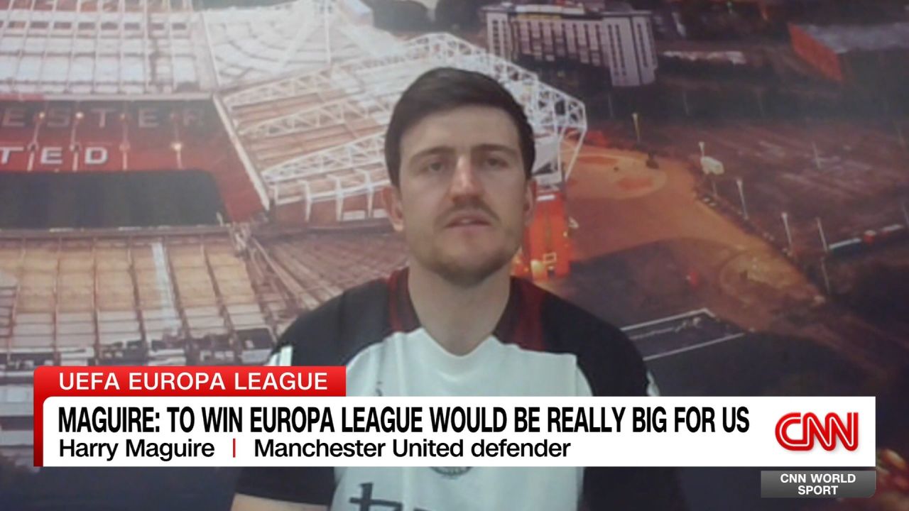<p>Manchester United's veteran defender Harry Maguire is more than aware that the club's disappointing season can still end on a high by winning the UEFA Europa League. Ahead of United's semifinal first leg against Athletic Club, Maguire has been in conversation with CNN World Sport's Patrick Snell. </p>