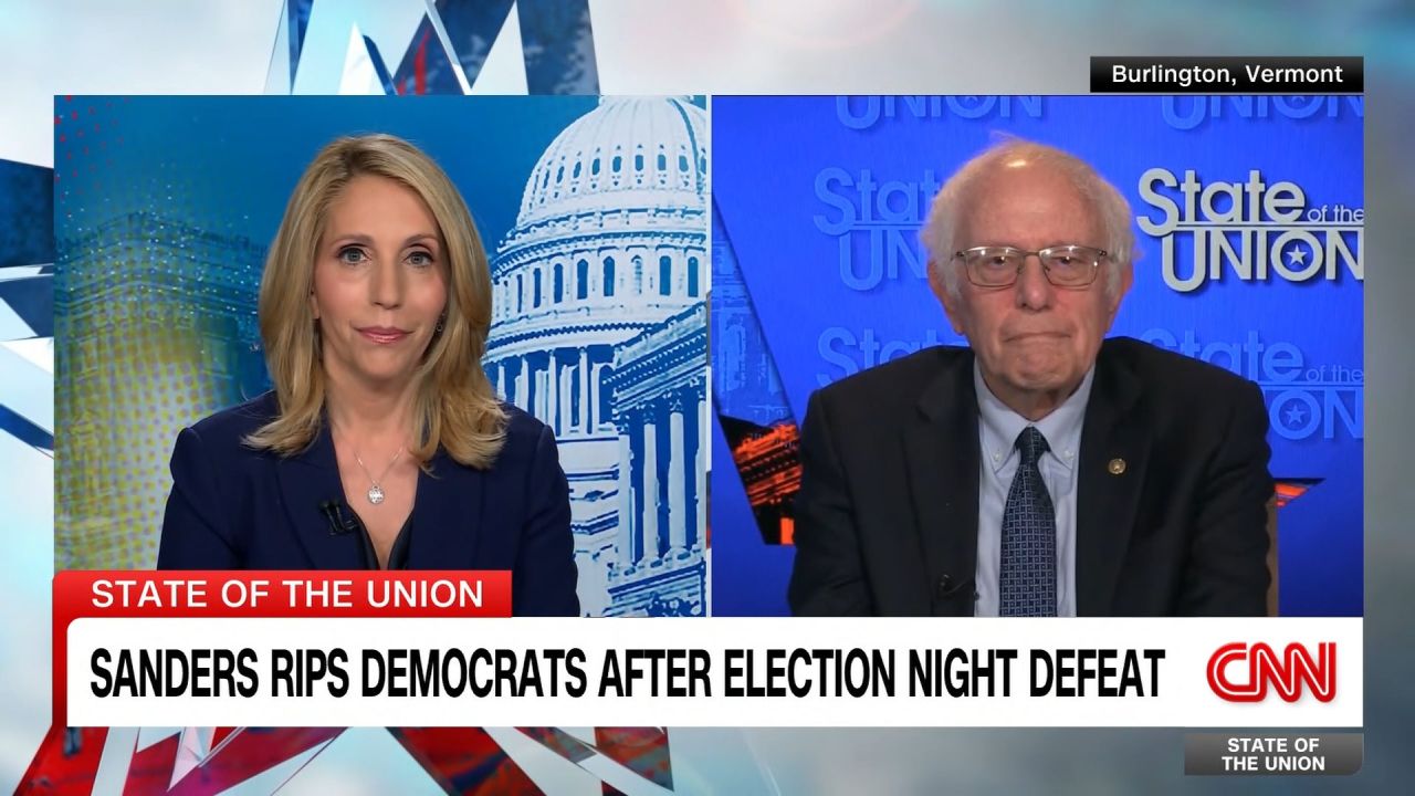 <p>Independent Sen. Bernie Sanders tells CNN’s Dana Bash that "we need an agenda that says to the working class, we're going to take on these powerful special interests and create an economy and a government that works for you."</p>