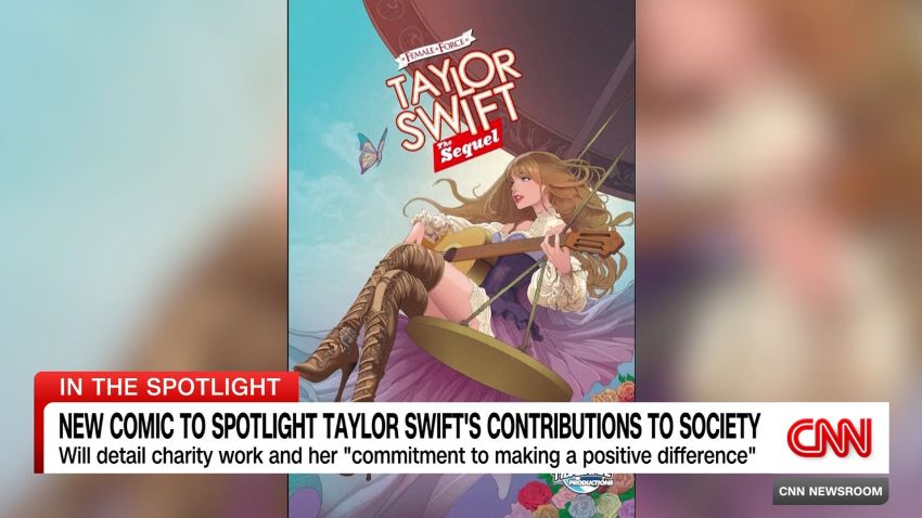 <p>Soon-to-be released Taylor Swift comic set to focus on her philanthropy and career. </p>