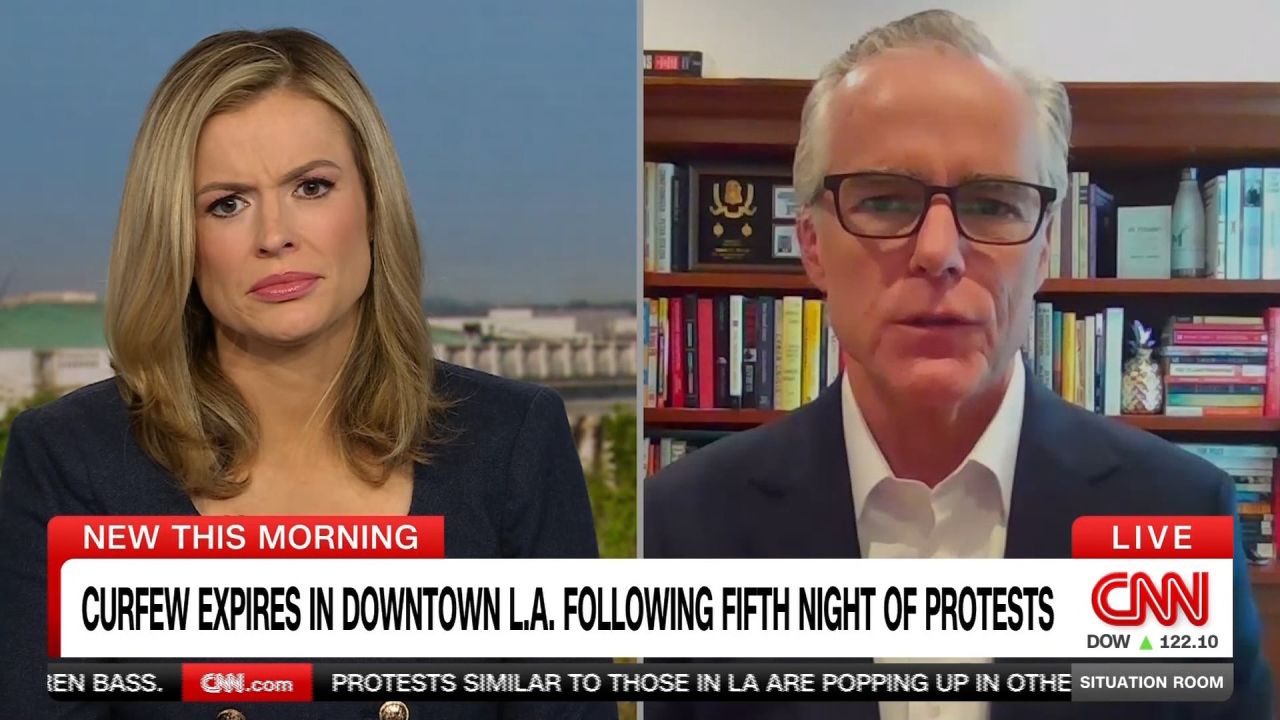<p>Former FBI deputy director and CNN law enforcement analyst Andrew McCabe joined "The Situation Room" and reacted to Homeland Security Secretary Kristi Noem previously asking Defense Secretary Pete Hegseth to direct troops on the ground in Los Angeles to arrest protesters, a move that would likely violate federal law.</p>