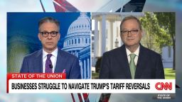 <p>National Economic Council Director Kevin Hassett joins Jake Tapper to respond to the growing economic fallout and concern over Trump's tariffs.</p>