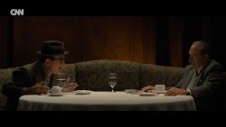 <p>De Niro stars opposite himself as mob bosses Frank Costello and Vito Genovese. Rick Damigella reports.</p>