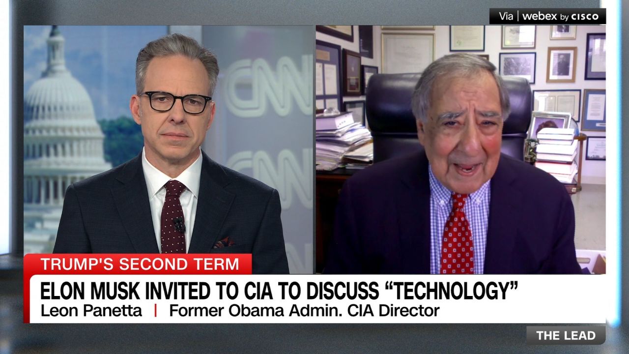 <p>Leon Panetta joins The Lead </p>