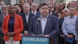 <p>Illinois Governor Pritzker told President Donald Trump, “Do not come to Chicago,” after Trump left the door open to deploying the military to other cities, such as Chicago, telling reporters they were “ready to go anywhere” with “less than 24 hours’ notice.”</p>